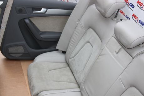 Interior piele + alcantara (culoare gri), electric fara memorie Audi A4 B8 8K 2008-2015 Avant