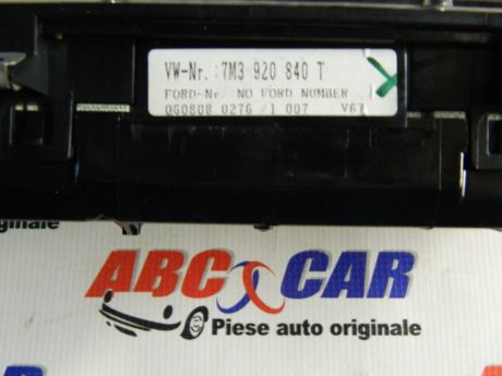 Ceas de bord VW Sharan (7N) 2010-2020 2.0 TDI 7M3920840T