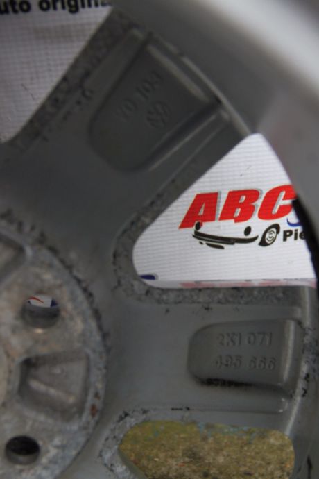 Set jante aliaj R15 VW Golf 5 2005-2009 2K1071495666