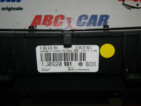 Ceasuri de bord VW Bora (1J) 1999-2005 1.4 16v 1J0920901