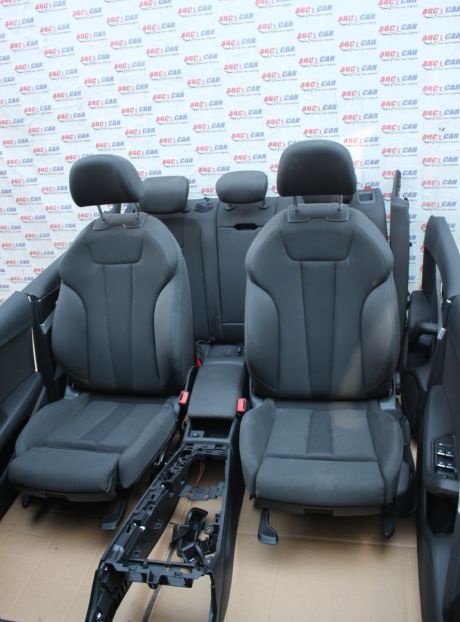 Interior complet din material textil Audi A4 B9 8W avant 2015-prezent
