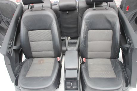Interior din piele si material textil Skoda Octavia 2 hatchback (1Z3) 2004-2013