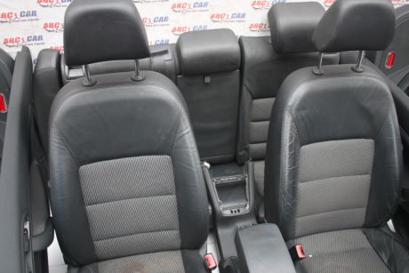 Interior din piele si material textil Skoda Octavia 2 hatchback (1Z3) 2004-2013