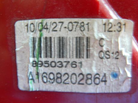 Stop dreapta Mercedes A-Class W169 2004-2011 A1698202864