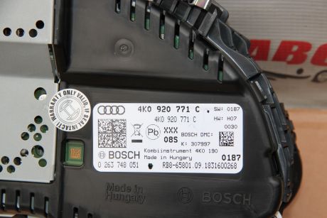Ceasuri bord Audi A6 4K C8 2018-prezent 4K0920771C