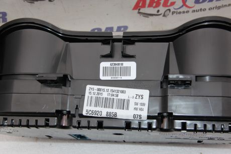 Ceasuri bord VW Jetta (1B) 2011-2018 5C6920885B