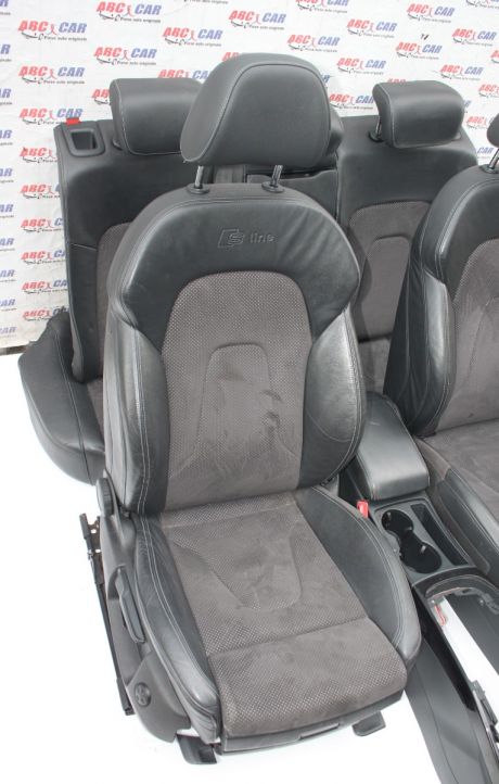 Interior din piele si alcantara S-Line Audi A4 B8 8K avant 2008-2015