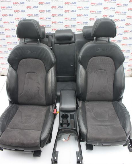 Interior din piele si alcantara S-Line Audi A4 B8 8K avant 2008-2015