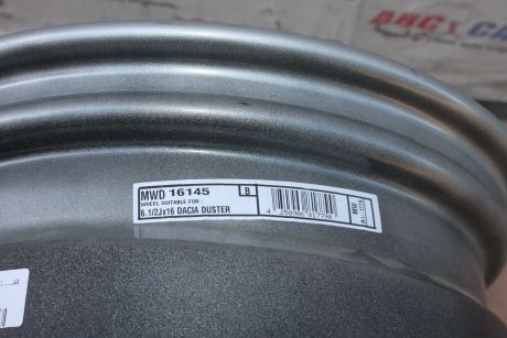 Janta tabla R16 Dacia Duster 2009-2017 ET50, 114,3x5
