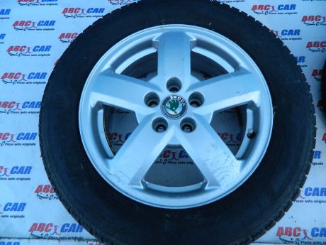 Set jante aliaj R15 Skoda Octavia 1 (1U2) 1996-2010 1U0601026H