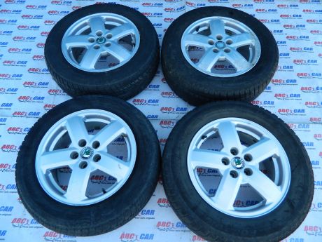 Set jante aliaj R15 Skoda Octavia 1 (1U2) 1996-2010 1U0601026H