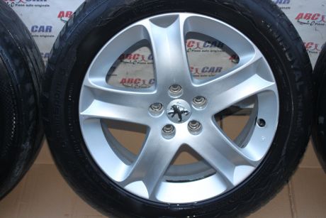 Set jante aliaj R17 Peugeot 207 2006-2014 7Jx17 ET45 cod: 04322X