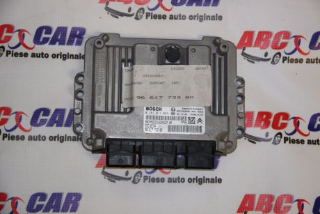 Calculator motor Citroen C4 1 2004-2010 1.6 HDI 9661773380