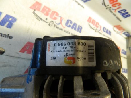 Alternator Daewoo Nexia 1.6 Benzina 14v 70Amp 0986038600
