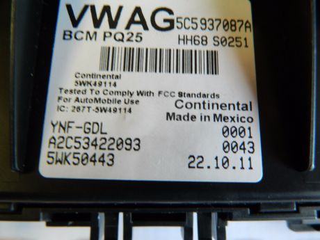 Bordnetz VW Beetle (5C1) 2011-2019 5C5937087A