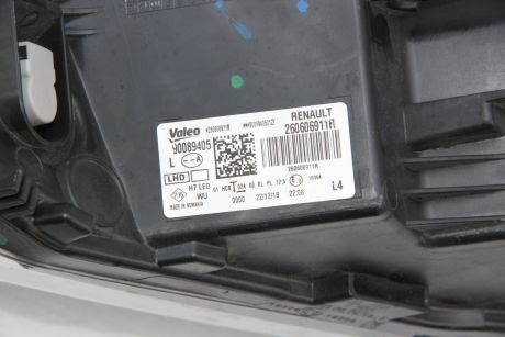 Far stanga Renault Megane 4 2016-prezent 260606911R, 90089705