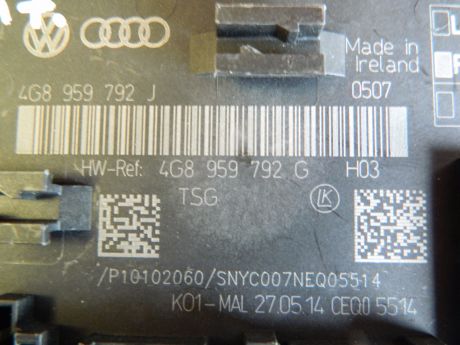 Modul usa dreapta fata Audi A7 4G 2010-2017 4G8959792J