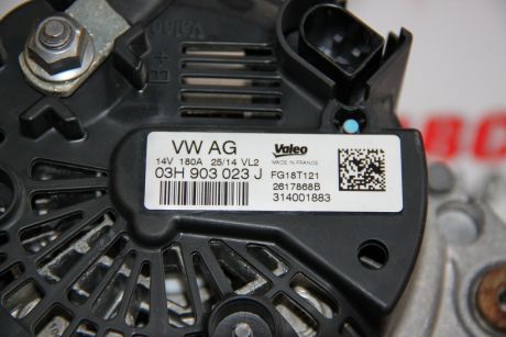 Alternator VW Touareg (7P) 2010-2018 3.6 FSI V6 14V 180A 03H903023J