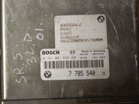 Calculator motor BMW Seria 5 E39 1998-2004 3.0 Diesel 7785540