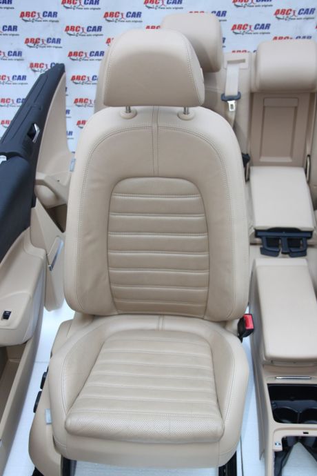 Interior piele crem full electric VW Passat B6 variant 2005-2010