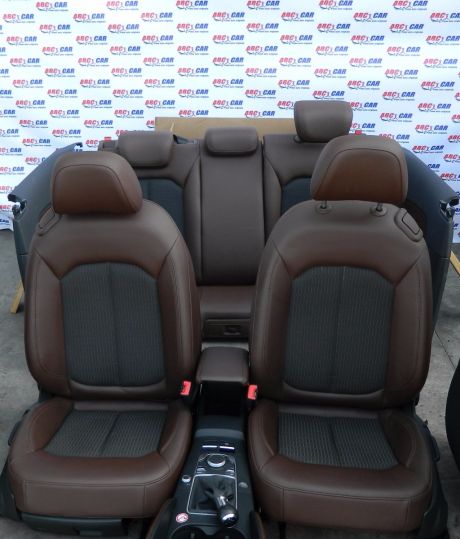 Interior complet material textil cu piele Audi A3 8V coupe 2012-2020