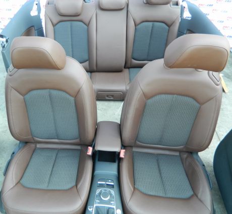 Interior complet material textil cu piele Audi A3 8V coupe 2012-2020