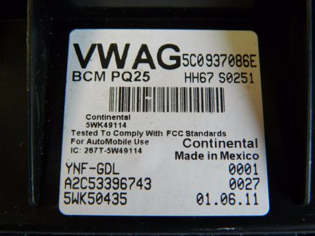 Bordnetz VW Jetta (1B) 2011-2019 5C0937086E