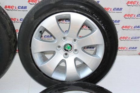 Set jante aliaj R16 Skoda Superb 2 (3T4) 2008-2014 3T0601025