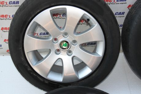 Set jante aliaj R16 Skoda Superb 2 (3T4) 2008-2014 3T0601025