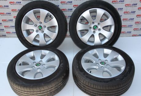 Set jante aliaj R16 Skoda Superb 2 (3T4) 2008-2014 3T0601025