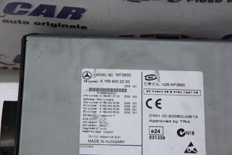 Radio CD Mercedes B-Class W245 2005-2011 A1699002000
