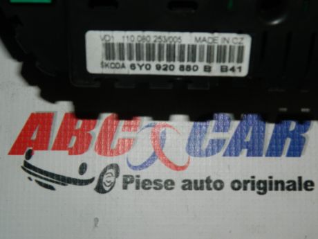 Ceasuri de bord Skoda Fabia 1 (6Y) 2000-2007 1.4 Benzina 16v 6Y0920880B