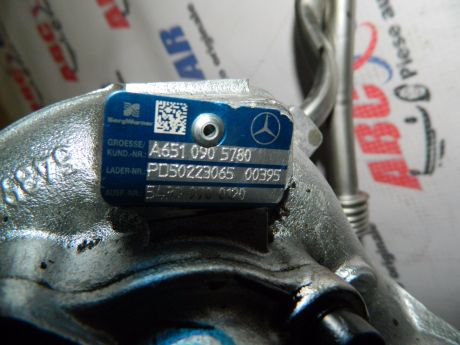 Turbosuflanta Mercedes E-Class W212 2010-2015 2.2 CDI biturbo A6510902880