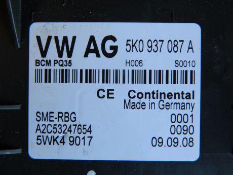 Bordnetz VW Tiguan (5N) 2007-2016 2.0 TSI 5K0937087A