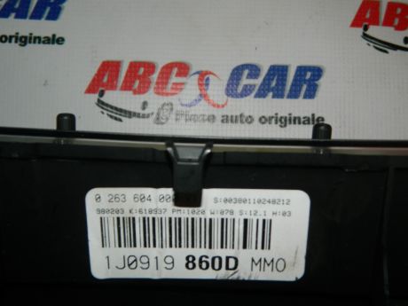 Ceas de bord VW Golf 4 1999-2004 1.6 Benzina 1J0919860D