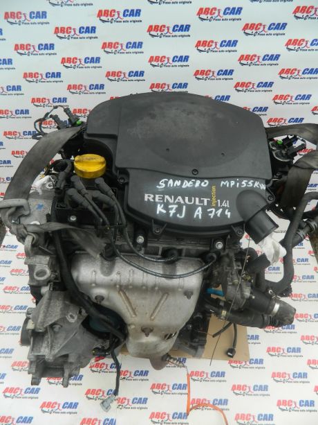 Motor fara anexe Dacia Sandero 1.4 MPI 75 CP 2009 COD: K7JA714