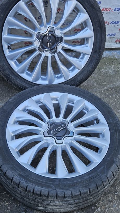 Set jante aliaj R18 Fiat 500X 2014-2018 735625315, ET40