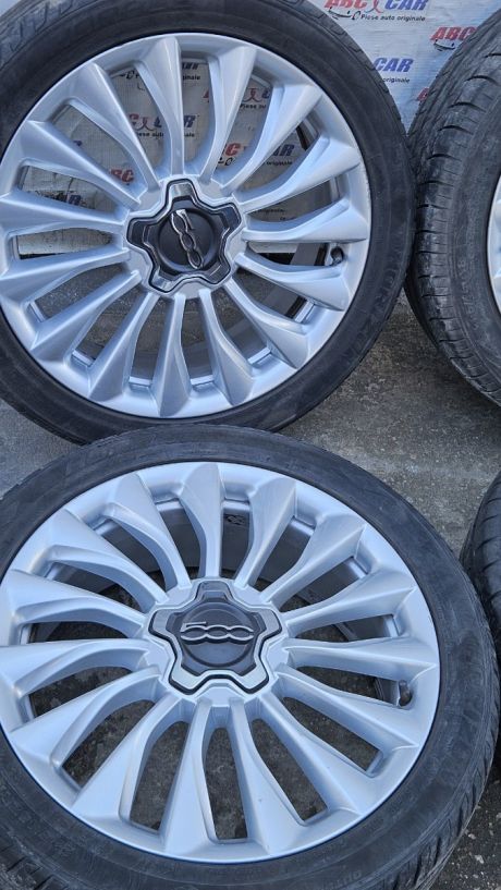 Set jante aliaj R18 Fiat 500X 2014-2018 735625315, ET40