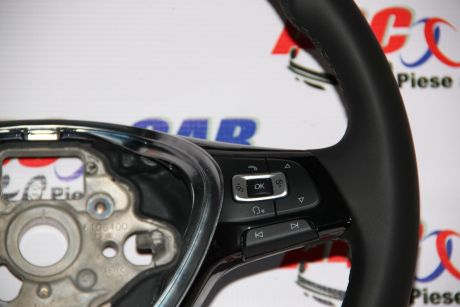 Volan piele cu comenzi VW Golf 7 2014-2020 5G0419091DG
