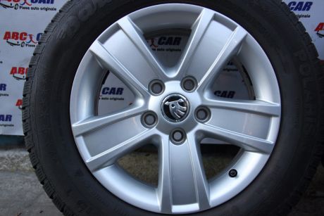 Set jante aliaj R15 Skoda Octavia 2 (1Z3) 2004-2013 1Z0601025S