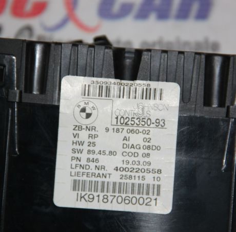 Ceasuri de bord BMW Seria 3 E90/E91 2005-2012 9187060-02