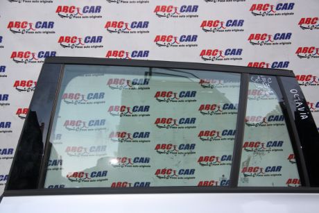 Geam mobil usa stanga spate Skoda Octavia 3 (5E3) combi facelift 2017-2019