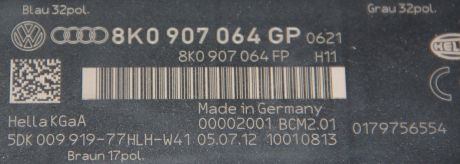 Bordnetz Audi A5 (8F) cabrio 2012-2015 8K0907064GP