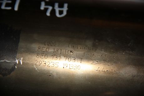 Filtru particule Audi A4 B7 8E 2005-2008 2.0 TDI 170cp 8E0131703T