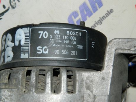 Alternator Opel Tigra A 1994-2000 1.6 benzina 14V 70Amp 0123110006