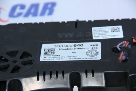 Ceasuri bord VW Passat B8 2015-2023 3G0920640