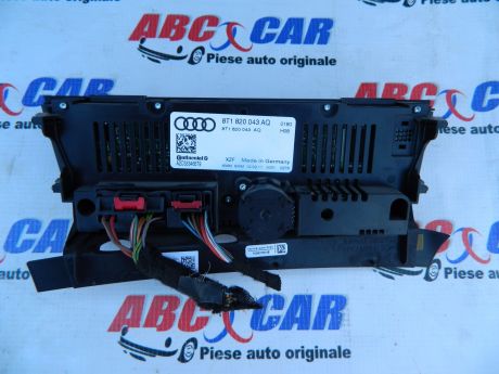 Panou comanda clima Audi A4 B8 8K 2008-2015 8T1820043AQ