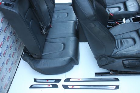 Interior din piele S-Line Audi A4 B8 8K limuzina 2008-2015
