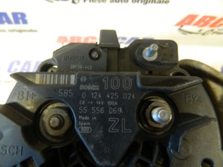 Alternator 100Amp Bosch Opel Astra H 2005-2009 1.6B 16v 55556069