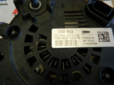 Alternator VW Touareg (7P) 14V 220A 2010-2018 3.0 TDI 059903023N